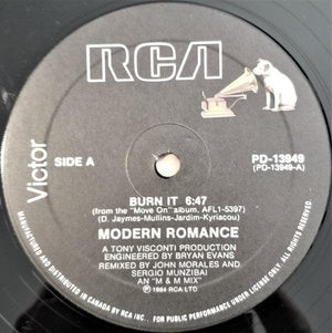 Modern Romance - Burn It 1984 - Quarantunes