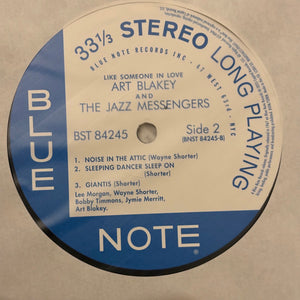 Art Blakey And The Jazz Messengers - Like Someone In Love Vinyl Record