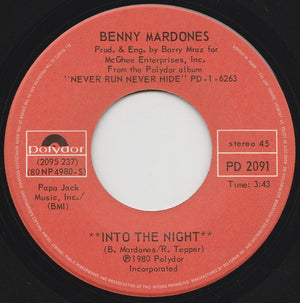 Benny Mardones - Into The Night  