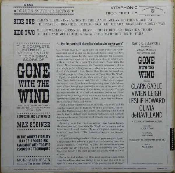 Max Steiner - Gone With The Wind