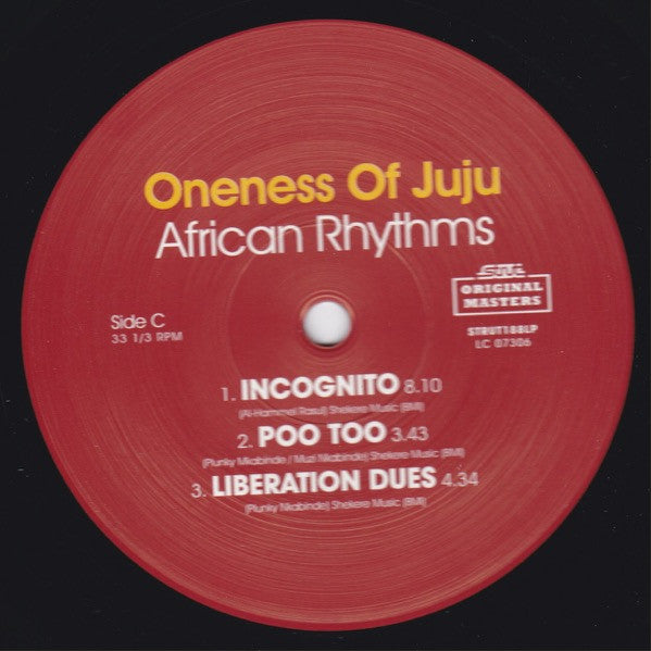 Oneness Of Juju - African Rhythms - 2018