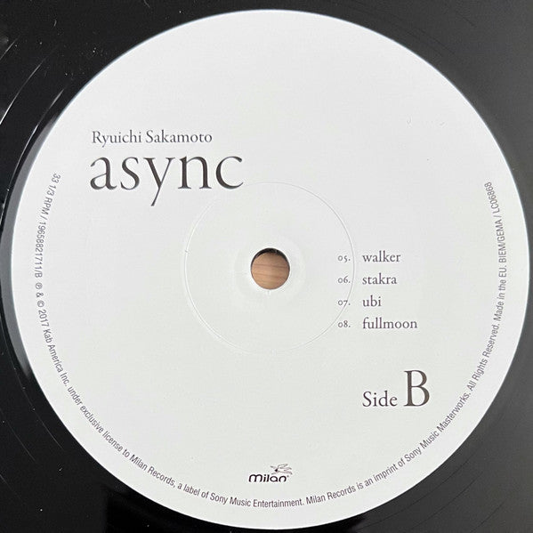 Ryuichi Sakamoto - Async - 2023