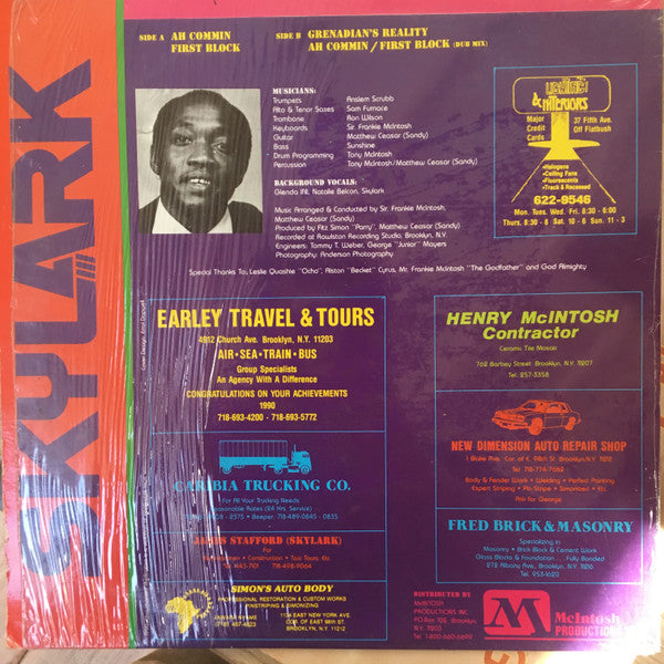 Skylark - Ah Commin - 1990
