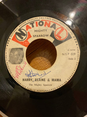 Mighty Sparrow - So Much In Love / Harry, Elaine & Mama -
