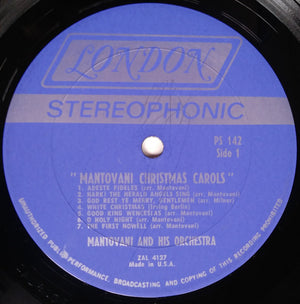 Mantovani And His Orchestra - Mantovani Christmas Carols -