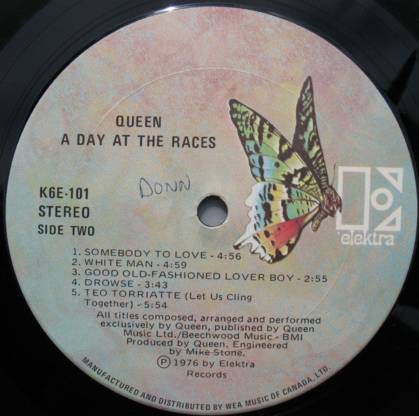 Queen - A Day At The Races Vinyl Record