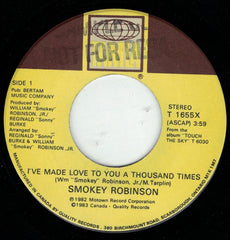 Smokey Robinson - I've Made Love To You A Thousand Times - 1982