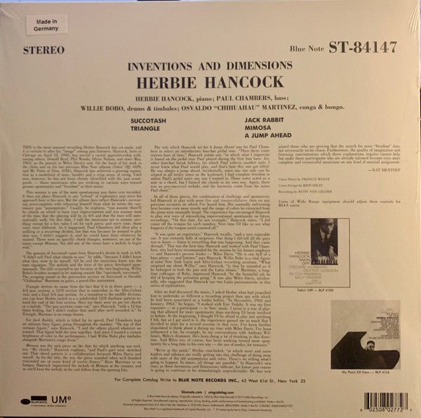 Herbie Hancock - Inventions & Dimensions