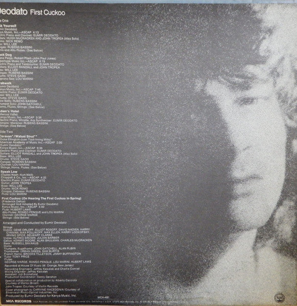 Eumir Deodato - First Cuckoo