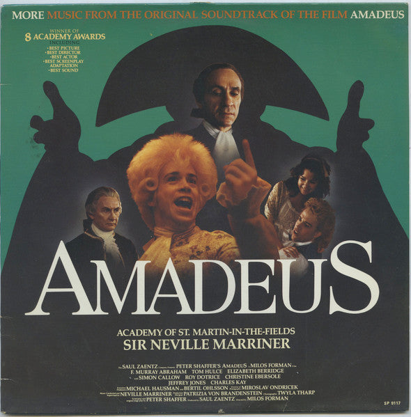 Sir Neville Marriner, Academy Of St. Martin-in-the-Fields, The - Amadeus (More Music From The Original Soundtrack Of The Film) - 1985
