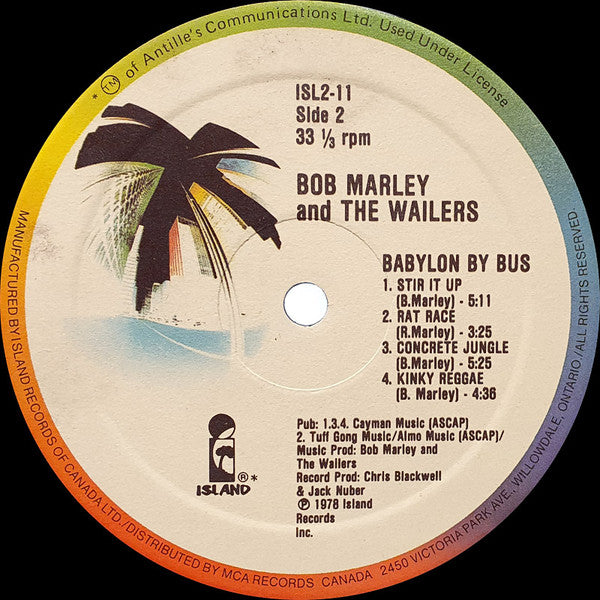 Bob Marley & The Wailers - Babylon By Bus