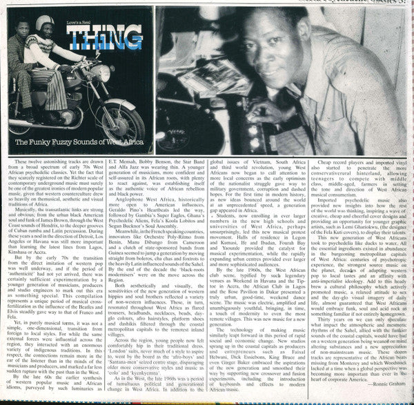 Various - Love's A Real Thing (The Funky Fuzzy Sounds Of West Africa)