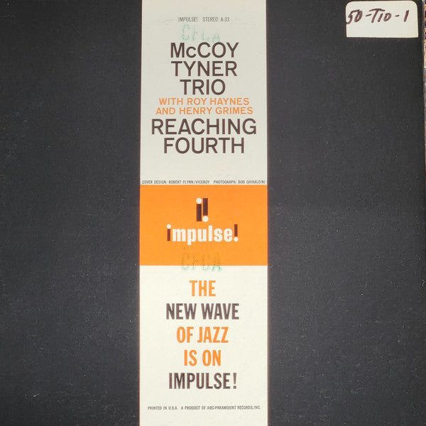McCoy Tyner Trio With Roy Haynes And Henry Grimes - Reaching Fourth - 1963