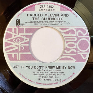 Harold Melvin And The Blue Notes - If You Don't Know Me By Now / I Miss You (Part I) Vinyl Record