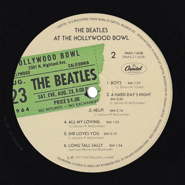 The Beatles - The Beatles At The Hollywood Bowl