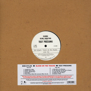 Bob Dylan - Blood On The Tracks Test Pressing