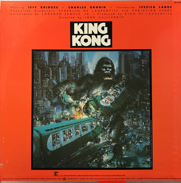 John Barry - King Kong (Original Sound Track) - 1976