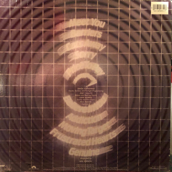 Simon Townshend's Moving Target - Simon Townshend's Moving Target - 1985