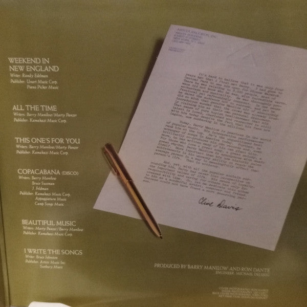 Barry Manilow - Greatest Hits - 1978