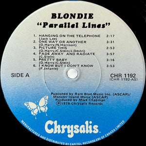 Blondie - Parallel Lines