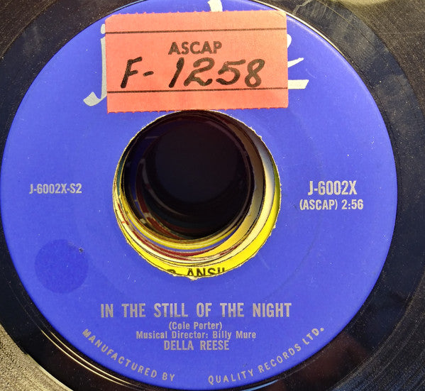 Della Reese - Years From Now / In The Still Of The Night