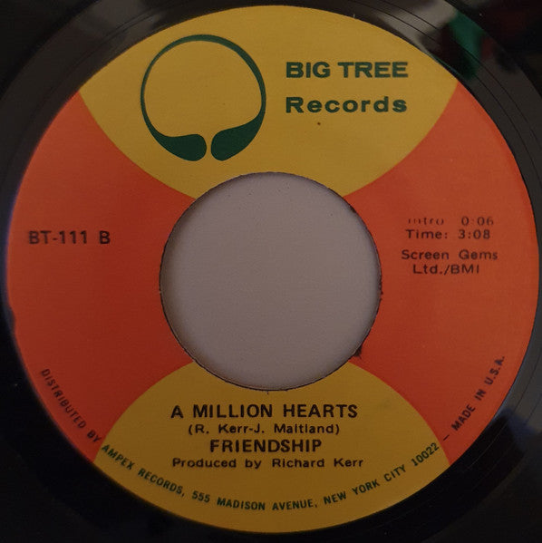 Friendship - The World Is Going To Be A Better Place - 1971