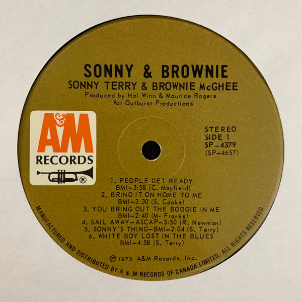 Sonny Terry & Brownie McGhee - Sonny & Brownie - 1973