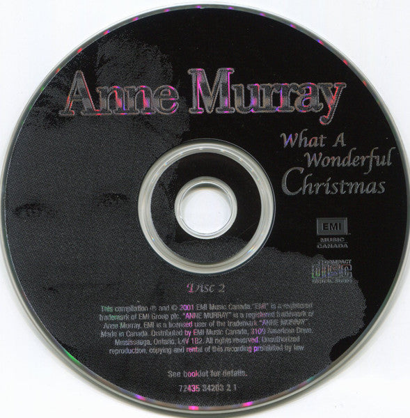 Anne Murray - What A Wonderful Christmas (CD) - 2001