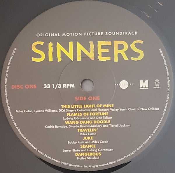 Various - Sinners (Original Motion Picture Soundtrack) - 2025