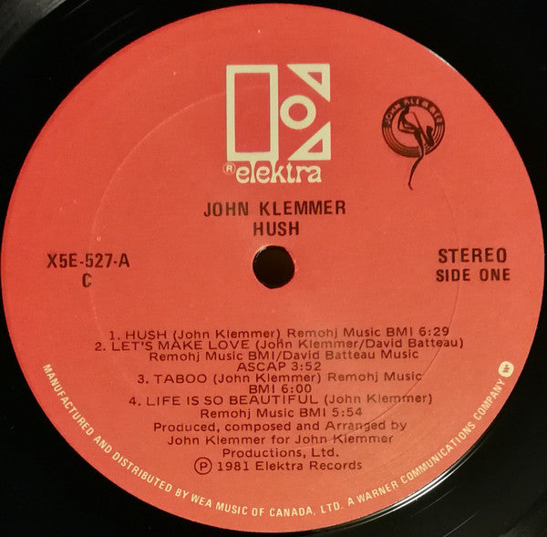John Klemmer - Hush - 1981
