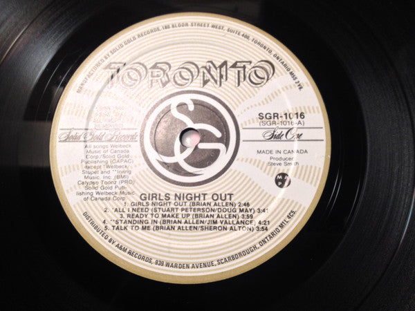 Toronto - Girls Night Out - 1983