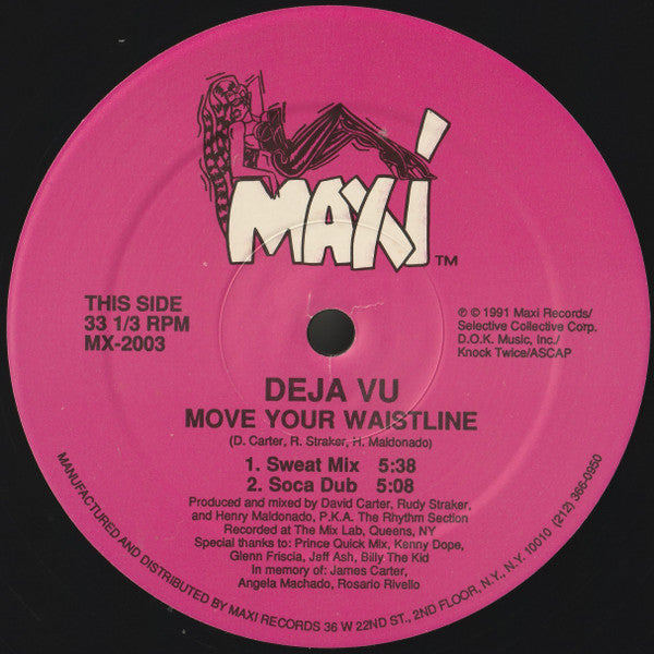 Deja Vu - Move Your Waistline - 1991