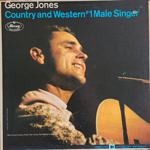 George Jones - Country And Western #1 Male Singer Vinyl Record