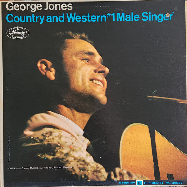 George Jones - Country And Western #1 Male Singer Vinyl Record