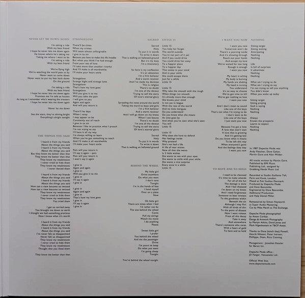 Depeche Mode - Music For The Masses - 2025