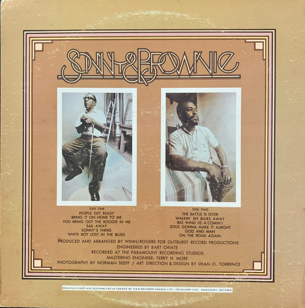 Sonny Terry & Brownie McGhee - Sonny & Brownie - 1973