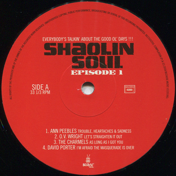 Various - Shaolin Soul (Episode 1) - 2018