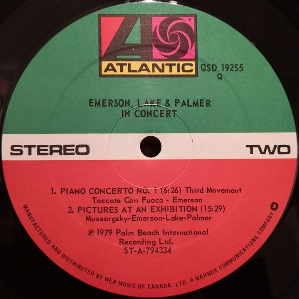 Emerson, Lake & Palmer - In Concert - 1979