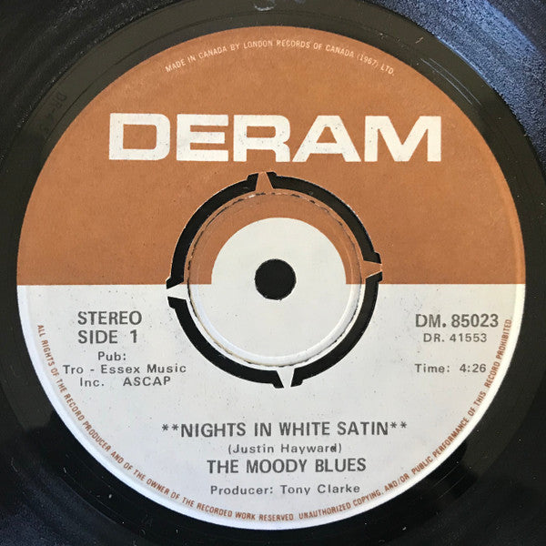 Moody Blues, The - Nights In White Satin - 1967