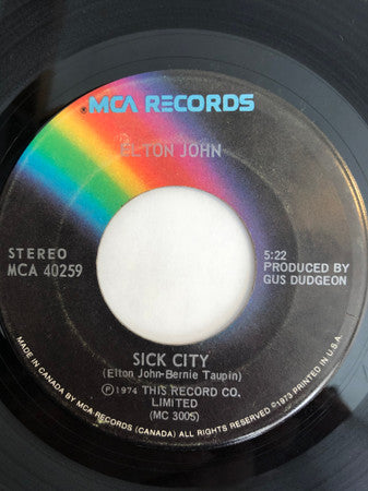 Elton John - Don't Let The Sun Go Down On Me - 1974