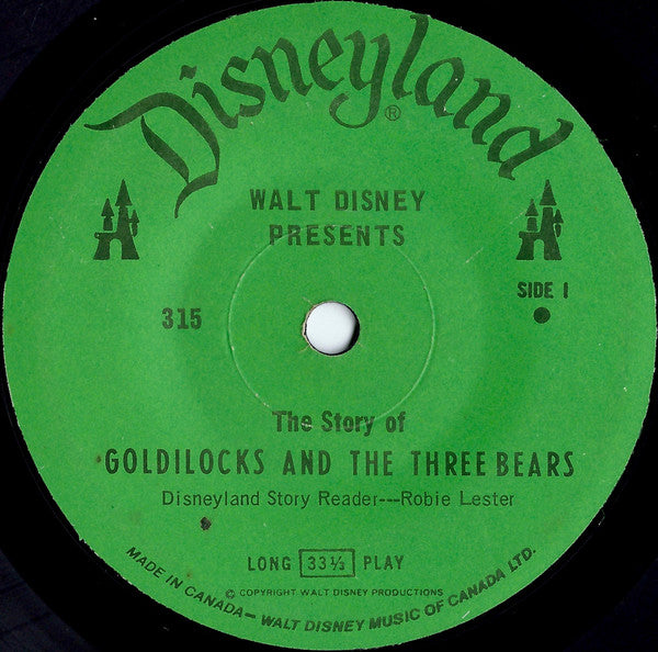 Robie Lester - The Story Of Goldilocks And The Three Bears - 1973