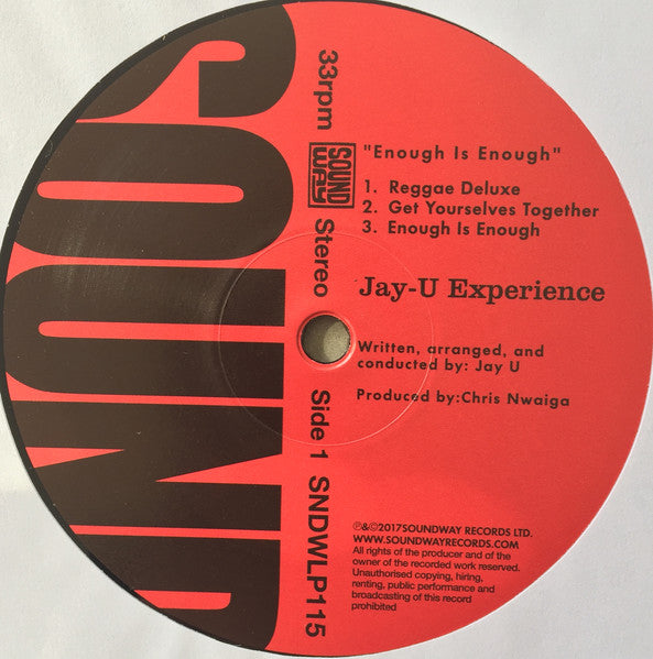 Jay-U Experience - Enough Is Enough - 2017