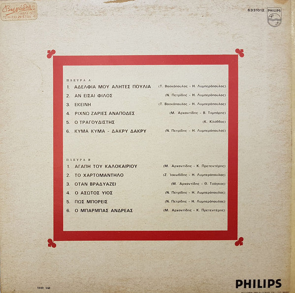 Γιάννης Βογιατζής - Αδέλφια Μου Αλήτες Πουλιά -