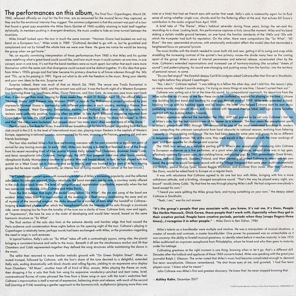 Miles Davis & John Coltrane - The Final Tour: Copenhagen, March 24, 1960 2018 - Quarantunes