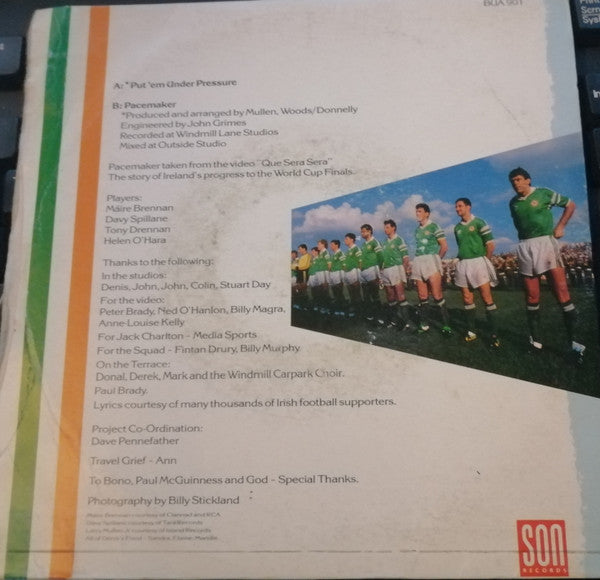 Republic Of Ireland Football Squad - Put'em Under Pressure Vinyl Record