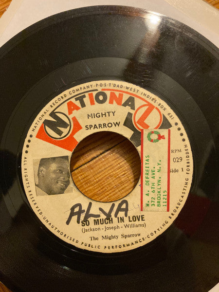 Mighty Sparrow - So Much In Love / Harry, Elaine & Mama -
