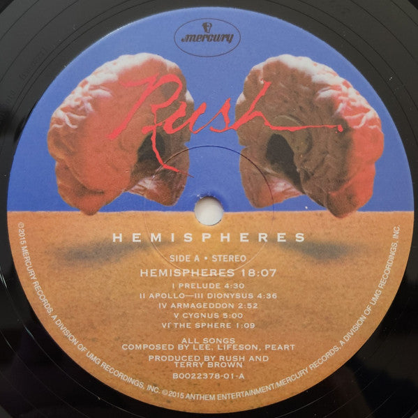 Rush - Hemispheres -