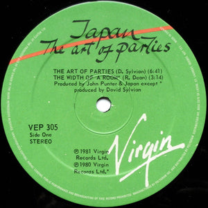 Japan - The Art Of Parties - 1981