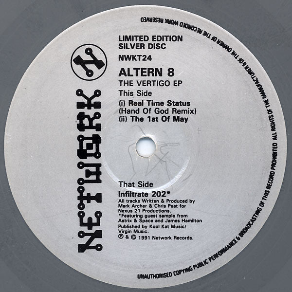 Altern 8 - The Vertigo EP - 1991