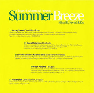 Kevin McKay - Glasgow Underground Presents Summer Breeze (CD) - 2001
